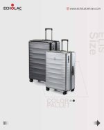 ست چمدان اکولاک مدل الیس - Image 3