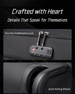 کوله پشتی چرخ دار آرکتیک هانتر مدل lg00860 - Image 15