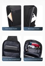 کیف دوشی مردانه مدل xb00829 - Image 8