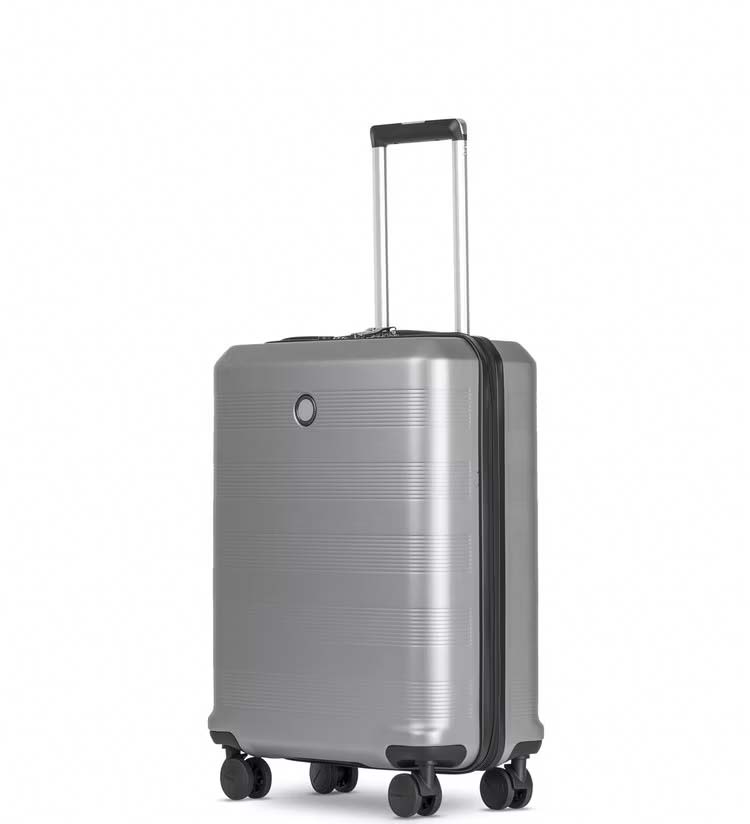 Echolac-CIELO-Silver-55cm-02-1.jpg چمدان اکولاک مدل سیلو سایز کوچک - Image 1